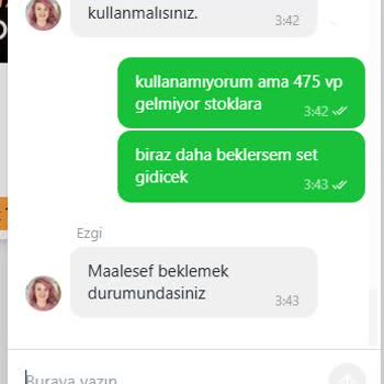 Stok Yenilenmemesi Ve Yetersiz Müşteri Temsilcisi Desteği