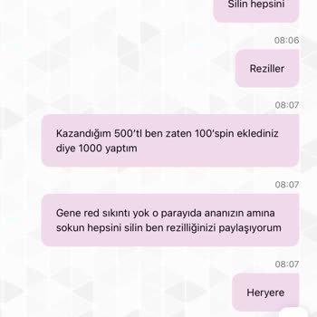 Casinoroys 500 TL Ödememi Yapmadı Spin Ekleyerek Mağdur Etti