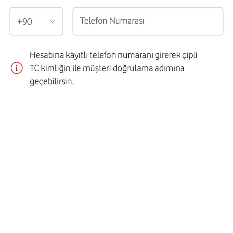 Vodafone Pay Şifremi Unuttum Giriş Yapamıyorum