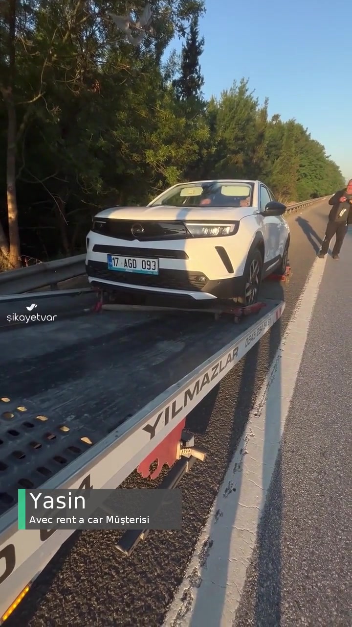 Avec Rent A Car Müşteriye Kazalı Araç Verilmesi videonun kapak resmi