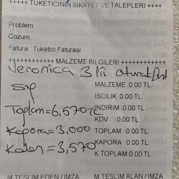 Koltuk Takımı Kumaş Değişiminde Renk Ve Hizmet Sorunu