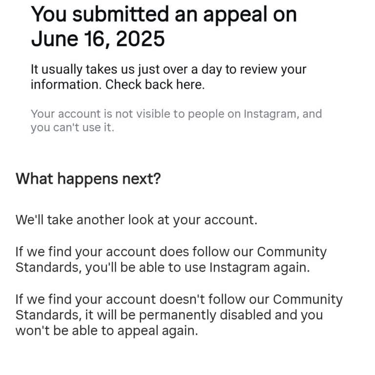 Instagram Hesabım Aniden Askıya Alındı, Giriş Yapamıyorum Ve Destek Alamıyorum