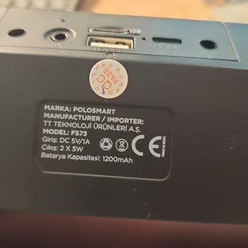 Polosmart FS73 Soundbar Şarj Olmuyor, Destek Bekliyorum