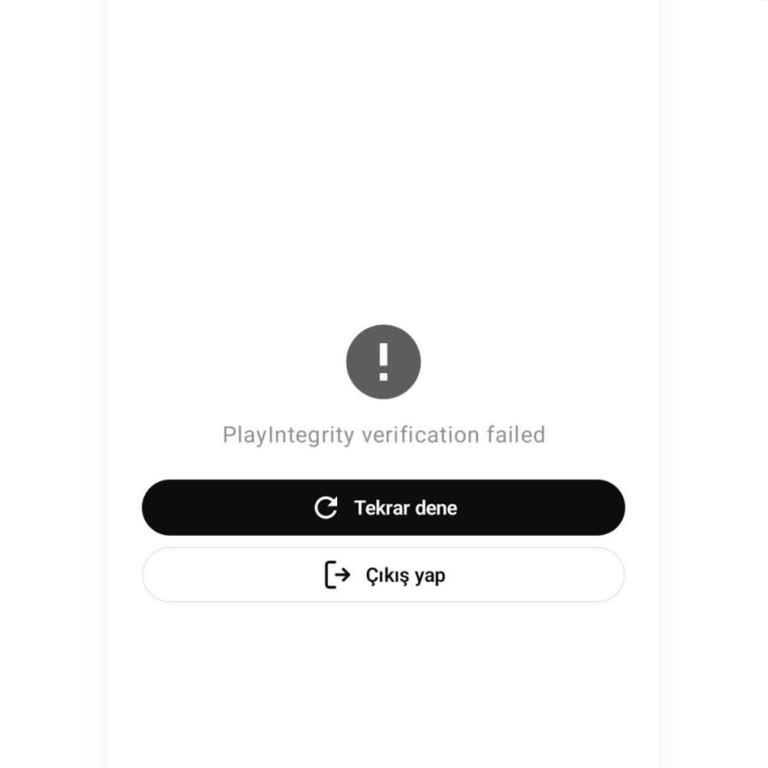 Hesabımı Sildim Tekrar Yükleyince Uyarı Aldım Çözüm Bulamıyorum