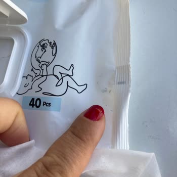 Sleepy Newborn Islak Mendilde Küf Ve Yeşil Lekeler Endişesi