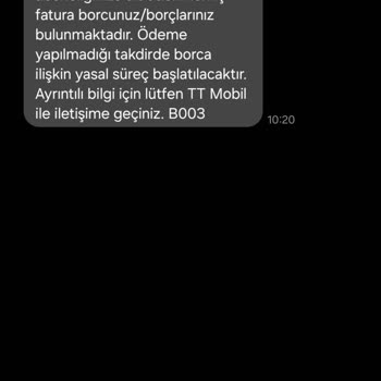 TT Mobil Fatura İndirimi Yansıtılmadı Müşteri Hizmetlerine Ulaşılamıyor
