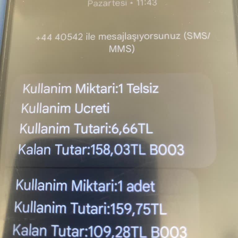 Numara Değişikliği Ücret Alındı Ama İşlem Gerçekleşmedi