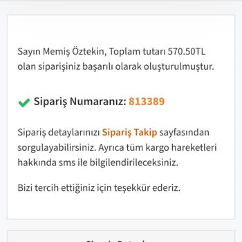 Sipariş Gönderilmedi, İade Yapılmadı Ve Site Kapatıldı