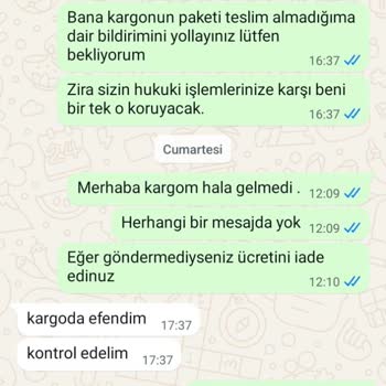 Peşin Ödeme Yapılan Ceket Teslim Edilmedi, İade Sürecinde Ek Ücret Talebi Ve İletişim Sorunu