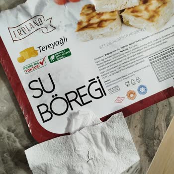 Florand Gıda Su Böreğinden Tel Çıktı