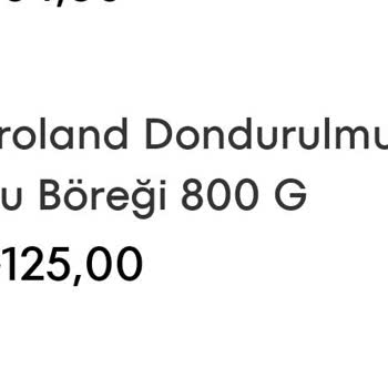 Florand Gıda Su Böreğinden Tel Çıktı