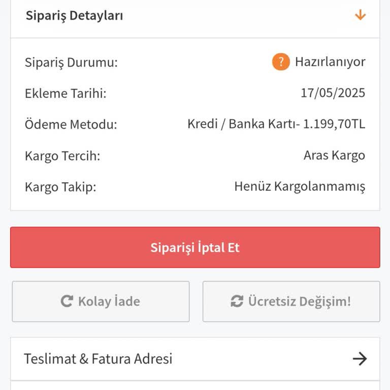 Siparişim Bir Aydır Teslim Edilmedi, Firmaya Ulaşılamıyor
