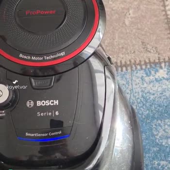 Bosch Seri 6 Süpürge Sensör Arızaya Geçiyor!