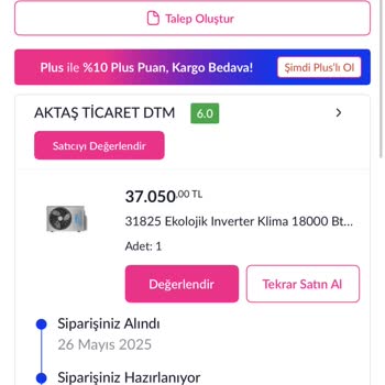 Yanlış Servise Teslim Edilen Klima 20 Gündür Teslim Edilmiyor, Mağduriyetim Giderilmiyor