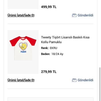 Koton'dan Aldığım Ürün Renk Attı, İade Kabul Edilmiyor!