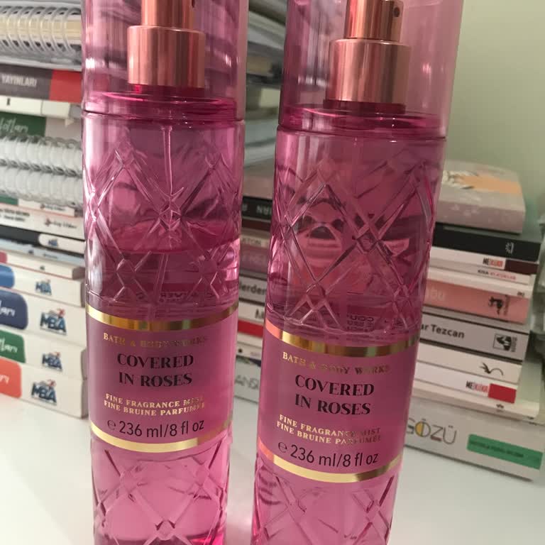Bath & Body Works Covered in Roses, aroma desvanecido en poco tiempo