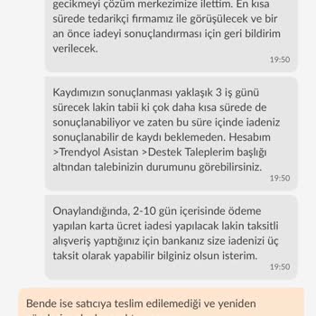 Yanlış Ürün Ve İade Sürecinde Mağduriyet Yaşadım