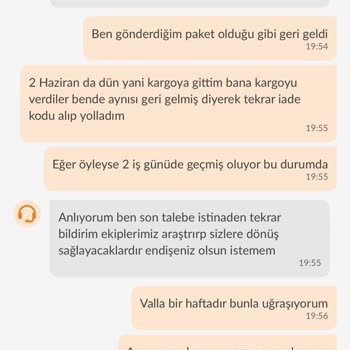 Yanlış Ürün Ve İade Sürecinde Mağduriyet Yaşadım