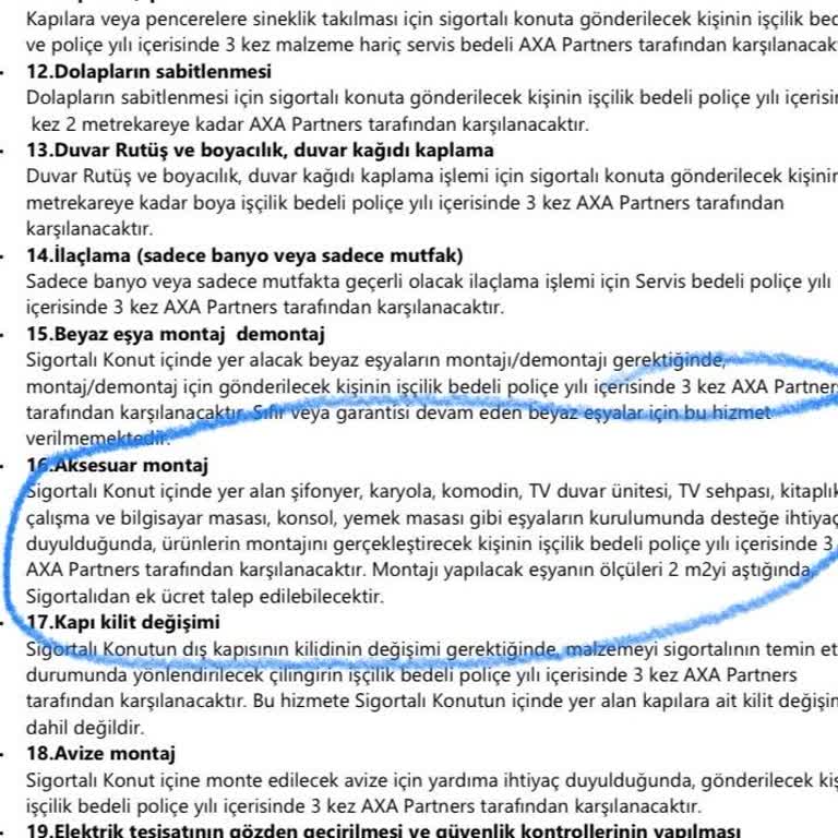 Axa Sigorta Konut Poliçesi Hasarımı Haksız Yere Kapsam Dışı Bıraktı