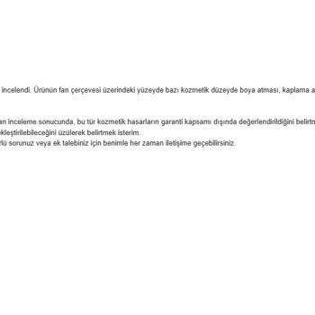 Sıfır Aldığım Ekran Kartı Hasarlı Geldi, Değişim Reddedildi!