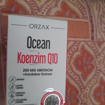 Orzax Ocean Koenzim Q10 Tabletinin Sahte Olmasından Endişeliyim Firma Dönüş Yapmıyor