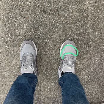 I Wore My New Balance R2002 for 8 Hours and the Toes and Sides Already Cracked