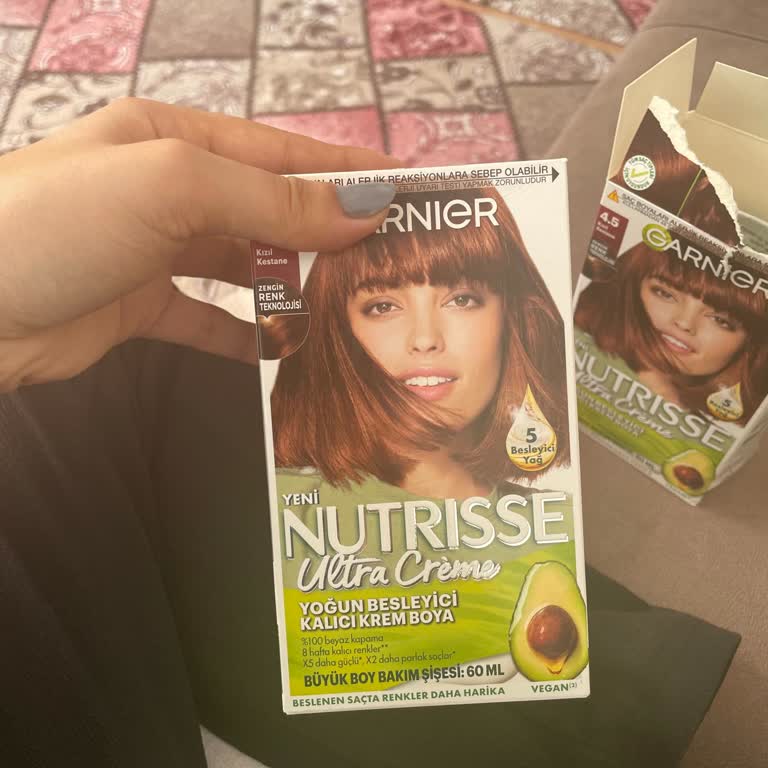 Garnier Kızıl Kestane 4.5 Saç Boyası Hiçbir Yerde Bulunamıyor