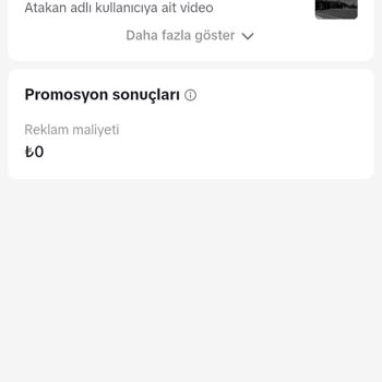 TikTok Video Tanıtımım Onaylanmadı Param Alındı