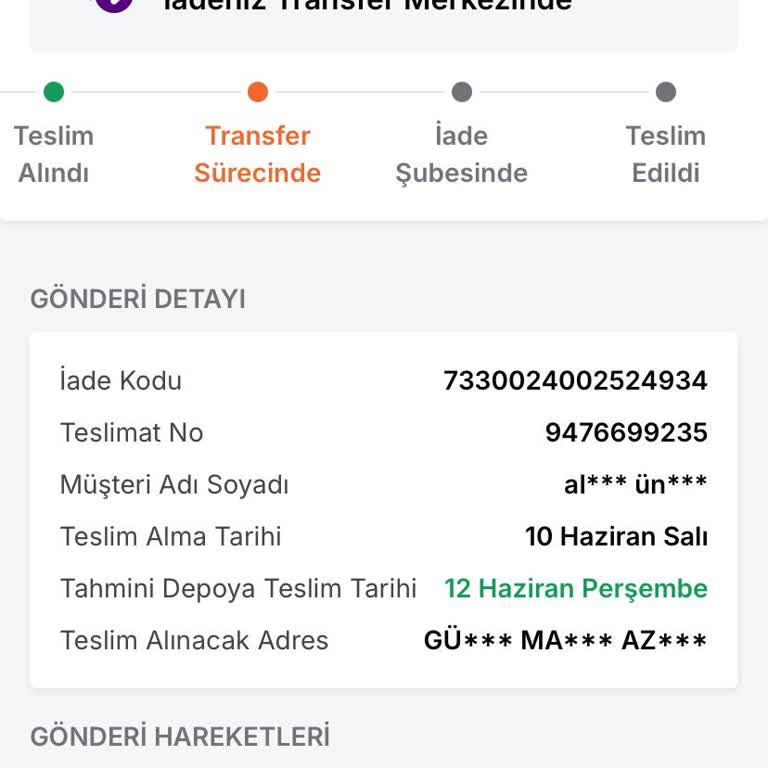 İade Sürecinde Gecikme Ve Destek Eksikliği