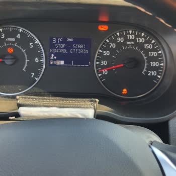 Dacia Duster Start-Stop Sisteminde Ani Arıza ve Uyarı Mesajı