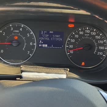 Dacia Duster Start-Stop Sisteminde Ani Arıza ve Uyarı Mesajı