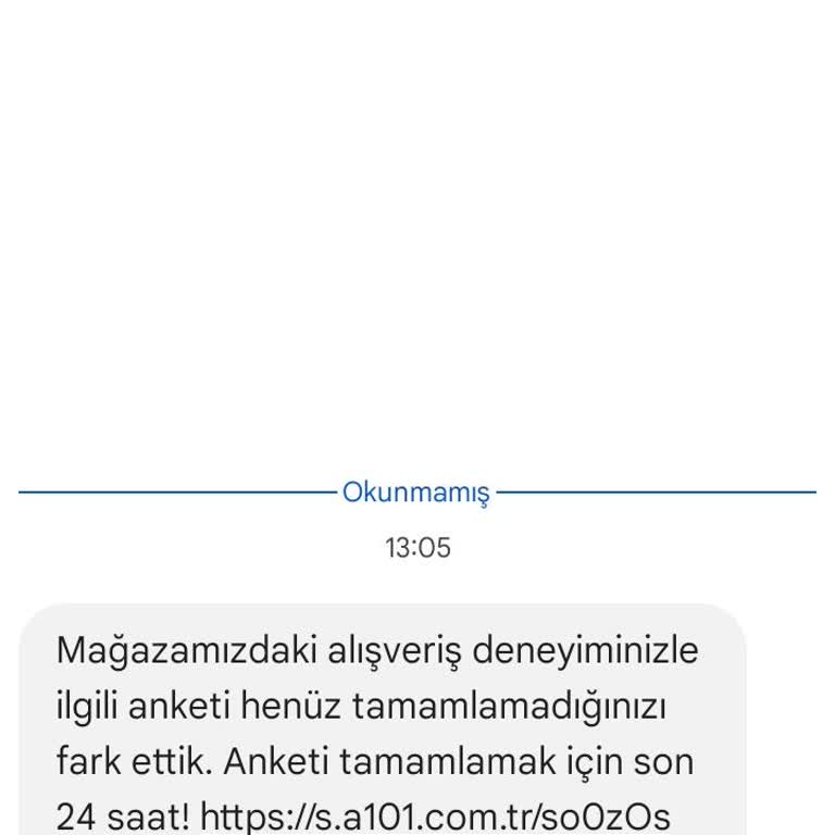 İzinsiz Anket Mesajlarıyla Müşteri Rahatsızlığı