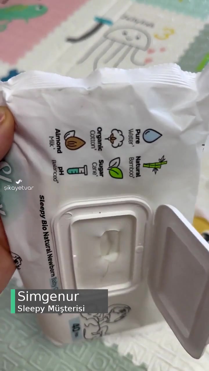 Sleepy Islak Mendil Ve Bio Natural Bebek Bezi videonun kapak resmi