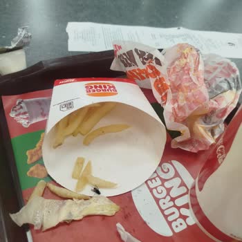 Burger Kingde Patatesin İçinden Çıkan Sinek Ve İlgisiz Çalışanlar
