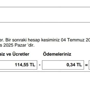 Garanti Bankası Yollanmayan Ekstre İçin Sürekli Ücret Kesiyor