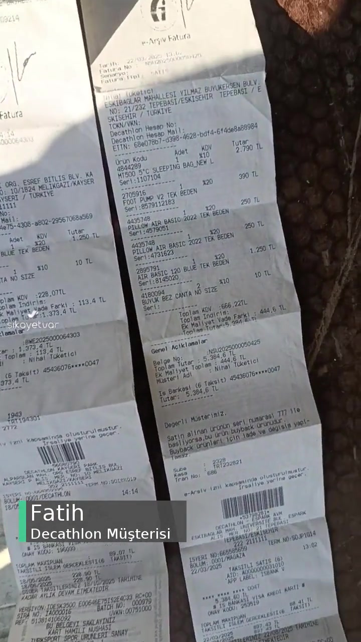 Decathlon Şişme Yatak Hüsranı videonun kapak resmi