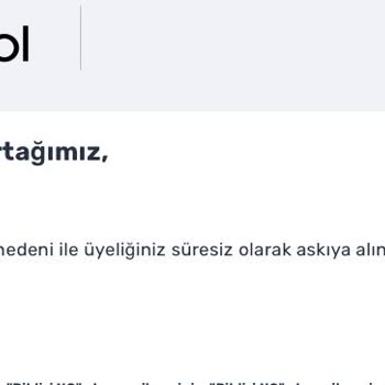 Dolap Hesabım Haksız Yere Süresiz Askıya Alındı Ve Param Ödenmedi