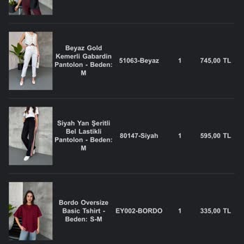 Kusurlu Pantolon Ve Yetersiz Müşteri Hizmeti