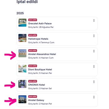 İptal Edilen Otelin Ücreti Haksız Yere Kesildi