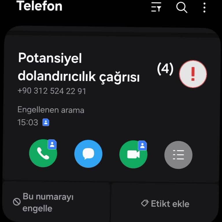 Bilinmeyen Numaradan Tekrarlayan Aramalar Ve Bağlantı Sorunu Endişesi