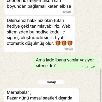 İade Talebime Yanıt Alamıyor, Hediye Çekiyle Zorunlu Alışverişe Yönlendiriliyorum