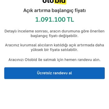 Araç Değerlemesinde Ve Satış Sürecinde Fiyat Tutarsızlığı