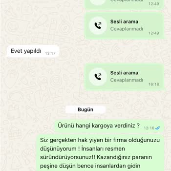 Elbise Ve Para İadesi Yapılmayan Güvenilmez Alışveriş Deneyimi