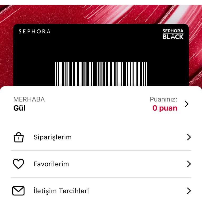Sephora Kart Puanlarım Sıfırlandı, Geri Yüklenmesini Talep Ediyorum