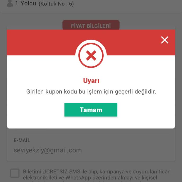 Bilet Değişikliği Sonrası İşlem Yapılamıyor Müşteri Hizmetleri Yardımcı Olmuyor