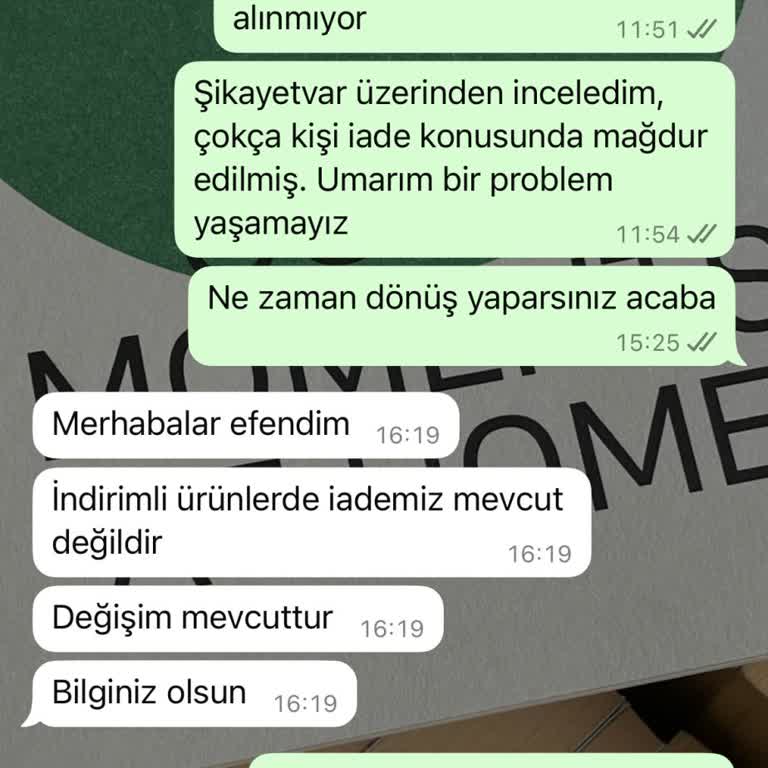 Kampanyalı Ürünlerde İade Hakkım Engelleniyor, İletişim Kurulamıyor