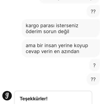 Gardrops İade Sürecinde Ürünüm Kayboldu, Müşteri Hizmetleri Yardımcı Olmadı