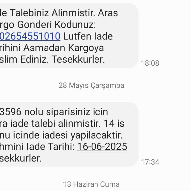 Yanlış Ürün Gönderildi Paramız İade Edilmedi Yetkililere Ulaşamıyoruz