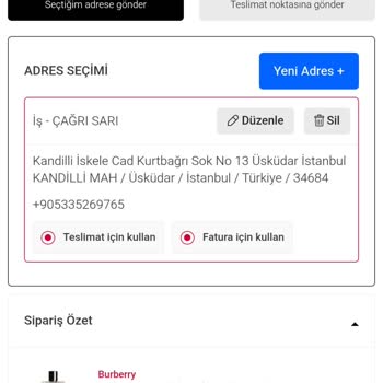 Ödeme Aşamasında Parfüm Fiyatının Yükselmesi Ve Müşteri Mağduriyeti