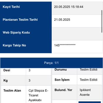 Stepza'dan Alınan Ayakkabının İadesinde Kupon Zorunluluğu Ve Kargo Ücreti Mağduriyeti